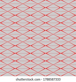 Patrón sin fisuras de líneas y rombos. Fondo geométrico. Ilustración vectorial. Buena calidad. Buen diseño.