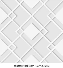 Seamless pattern of lines and rhombuses. Geometric wallpaper. Unusual lattice. Soft background. Vector illustration. Good quality. Good design.
