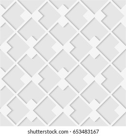 Seamless pattern of lines and rhombuses. Geometric wallpaper. Unusual lattice. Soft background. Vector illustration. Good quality. Good design.