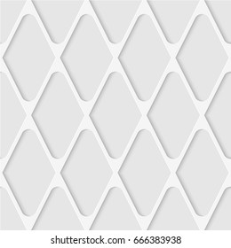 Seamless pattern of lines and rhombuses. Geometric wallpaper. Unusual lattice. Soft background. Vector illustration. Good quality. Good design.