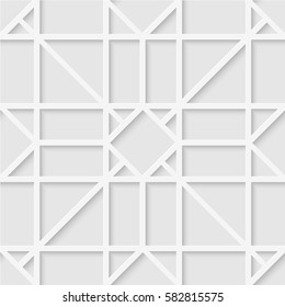 Seamless pattern of lines and shapes. Soft background. Vector illustration. Good quality. Good design.