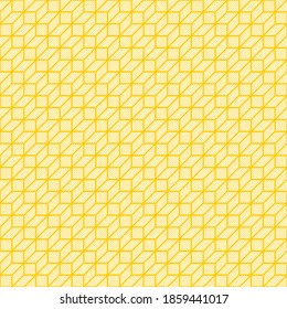 Seamless pattern of lines and squares. Geometric striped background.