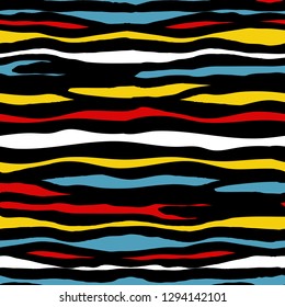 Seamless pattern with lines texture.  Vector background.Great for print, fabrics, textile, wrapping paper, wallpaper, invitation cards.