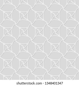 Seamless pattern of lines. Unusual lattice. Geometric background. Vector illustration. Good quality. Good design.