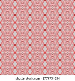 Seamless pattern of lines. Unusual lattice. Geometric background. Vector illustration. Good quality. Good design.