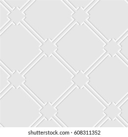 Seamless pattern of lines. Unusual lattice. Geometric wallpaper. Soft background. Vector illustration. Good quality. Good design.