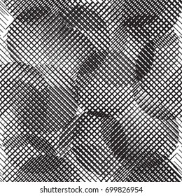 Seamless pattern with lines.Circles
 unusual poster Design .Black Vector stripes .Geometric shape. Endless texture