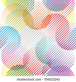 Seamless pattern with lines.Repeating
 unusual Design .Black Vector stripes .Geometric shape. Infinity Endless texture