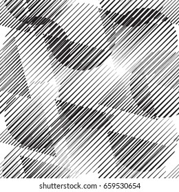 Seamless pattern with lines.Triangles
 unusual poster Design .Black Vector stripes .Geometric shape. Endless texture