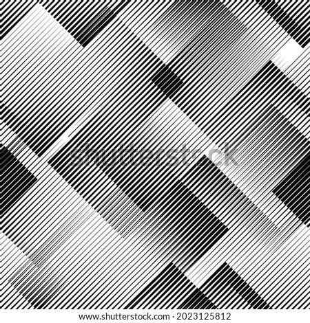Seamless pattern with lines.Triangles
 unusual poster Design .Black Vector stripes .Geometric shape. Endless texture