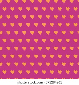Seamless pattern with little hearts. Perfect for background and scrapbooking paper