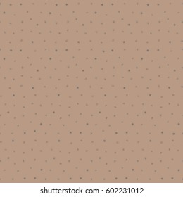Seamless pattern with little stars. Vector hand painted stars on a beige background.