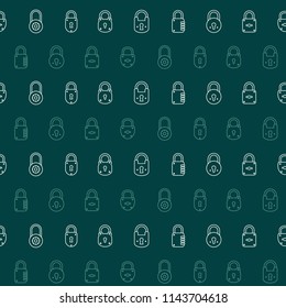 Seamless pattern with lock icons for your design