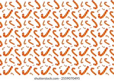 Seamless pattern with lollipop. Minimalism.