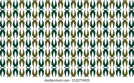 Seamless pattern. Long leaf motif. Artistic pattern design. Suitable for fabric pattern. Can be used for posters, brochures, postcards, and other printing needs. Vector illustration