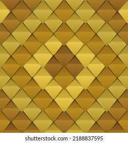 Seamless pattern look like golden snake skin