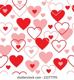 Seamless pattern love abstract background.Vector illustration.