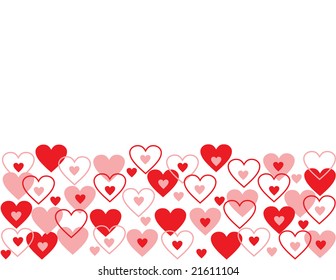 Seamless pattern love abstract background.Vector illustration.