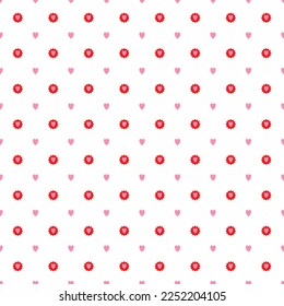 Seamless  pattern, Love concept. Design for wrapping paper, fabric  pattern, background, card, coupons, banner, Used to decorate the festival
