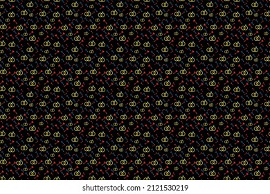 seamless pattern love heart background wallpaper