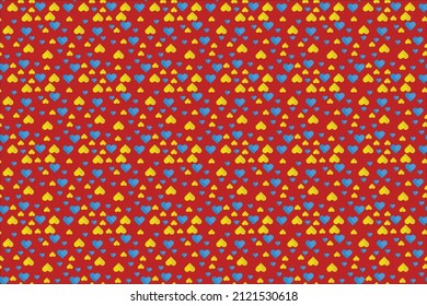 fondo de fondo del fondo del corazón de amor de patrón transparente