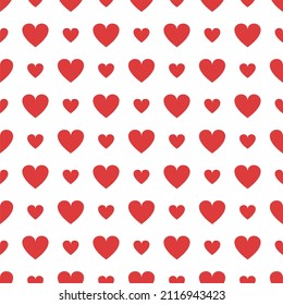 Seamless pattern of love icon. can be used for valentine, background, cover, wrapping paper, fabric, textile, pattern fill
