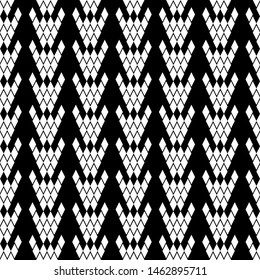 Seamless pattern. Lozenges wallpaper. Rhombuses ornament. Ethnic motif. Diamonds backdrop. Geometric background. Digital paper, textile print, web design, abstract. Vector artwork
