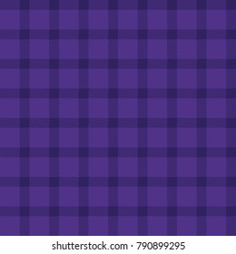 Seamless pattern Lumberjack plaid trendy hipster style. Fashionable color is ultra violet.