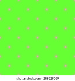 Seamless pattern of luminous stars create the illusion of flashes of light pink to bright green background