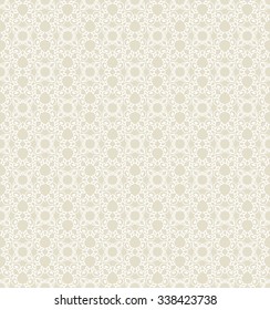 Seamless pattern with luxury ornament in Victorian style. Vector illustration