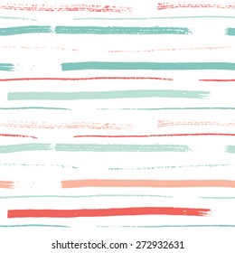 Seamless pattern made of hand-drawn strokes and blots.