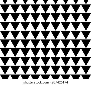 Seamless pattern made of triangles. Triangle background. Repeatable.