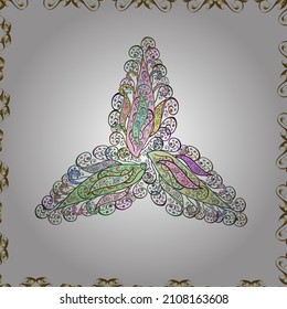 Seamless pattern magic super cute abstract and nice picture. Vector illustration.