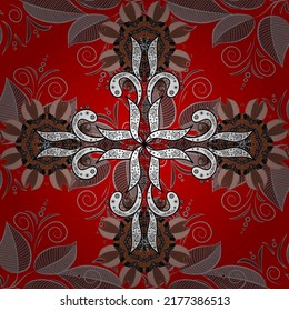 Seamless pattern magic super cute abstract and nice picture. Vector.
