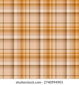 Seamless pattern in magical beige colors for plaid, fabric, textile, clothes, tablecloth and other things. Vector image.
