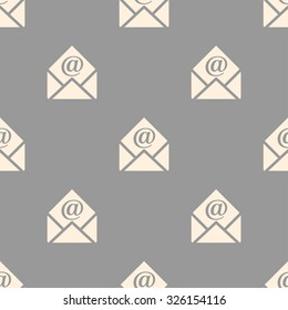 seamless pattern with mail