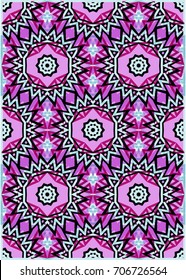 seamless pattern with mandala