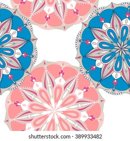 Seamless pattern with mandala. Design element for art.
