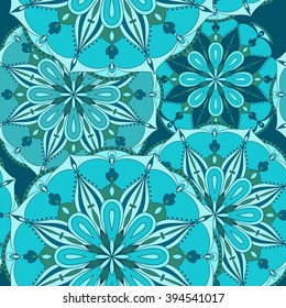 Seamless pattern with mandala. Design element for art.