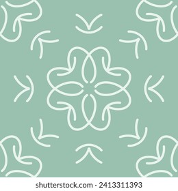 Seamless pattern with mandala ornament. The print is well suited for textiles, wallpaper and packaging.
