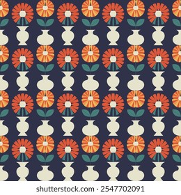 Patrón sin fisuras con adorno de mandala. Motivos tradicionales árabes, indios, aptos para tejidos y textiles, Fondo de pantalla, embalaje o cerámica.
