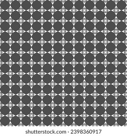 Seamless pattern of many geometric shapes. Seamless composition. A template for backgrounds, prints, textures, creative ideas for packaging, clothing and decorative elements