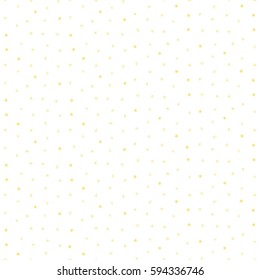 Seamless pattern of many small cute flowers in yellow colors. Vector pretty ditsy flower print ~ seamless background.