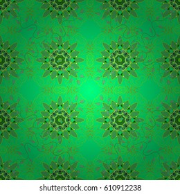 Seamless pattern with many small flowers. Seamless floral pattern. Vector abstract floral background.