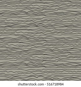 Seamless pattern with many wavy lines