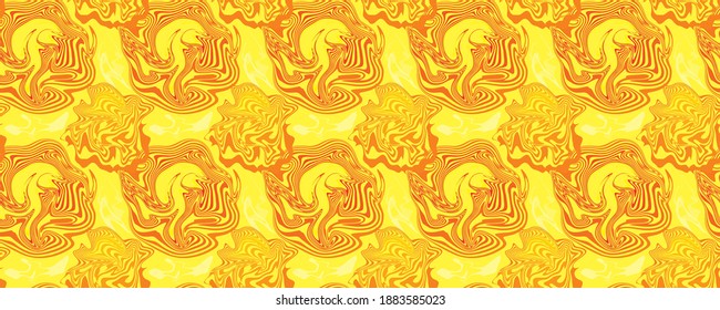Seamless pattern with marble texture. Abstract painting. Colorful trendy background. Modern, Contemporary art. Bright colours creative painting.