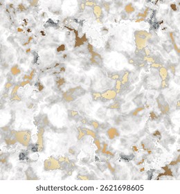padrão sem costura mármore textura fundo ouro branco 
