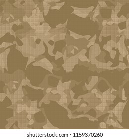Seamless pattern with a marble pattern. There is a pseudo-relief composed of squares.