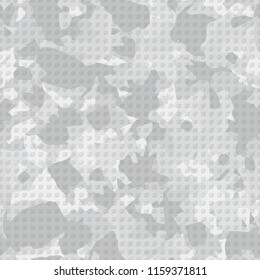 Seamless pattern with a marble pattern. There is a pseudo-relief made up of circles.