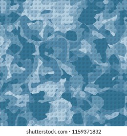 Seamless pattern with a marble pattern. There is a pseudo-relief made up of circles.